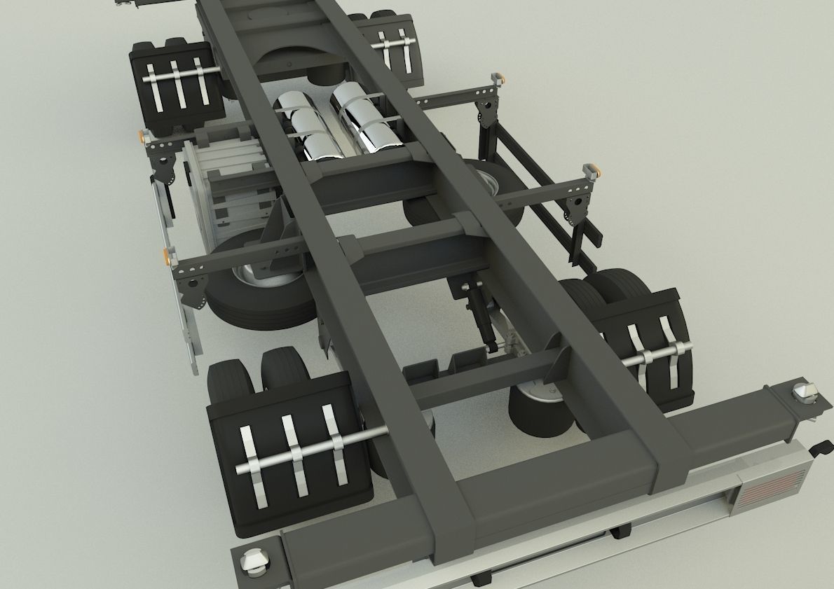 container trailer 580 3D model_4