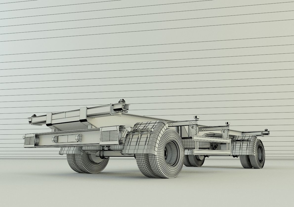 container trailer 580 3D model_7