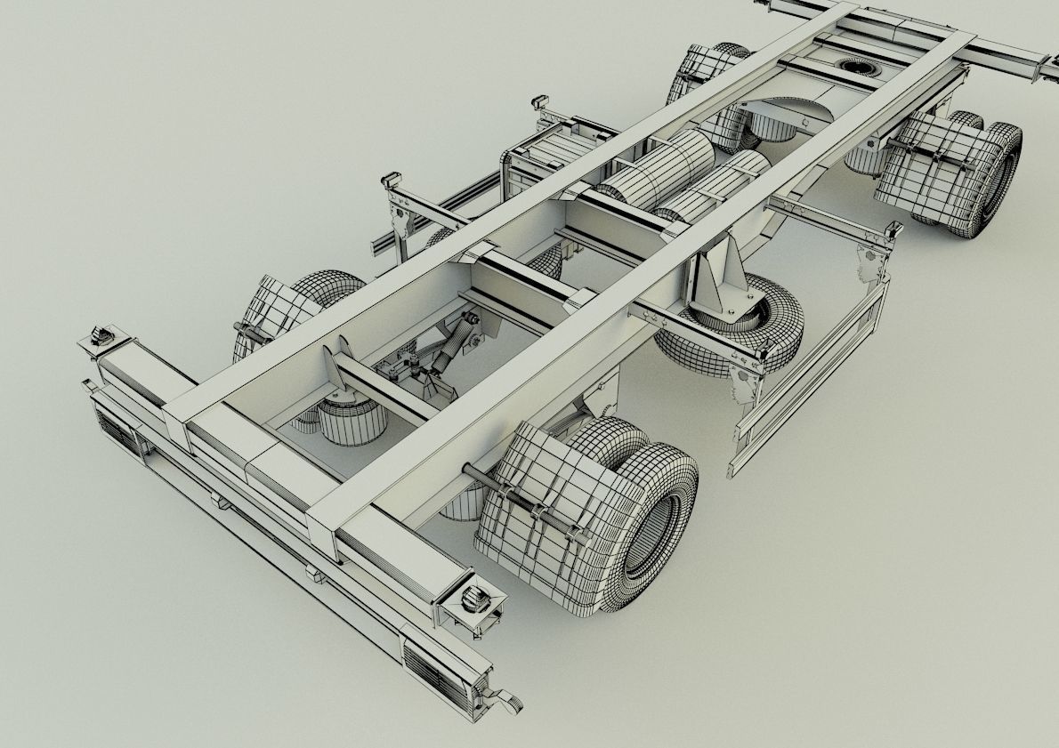 container trailer 580 3D model_6
