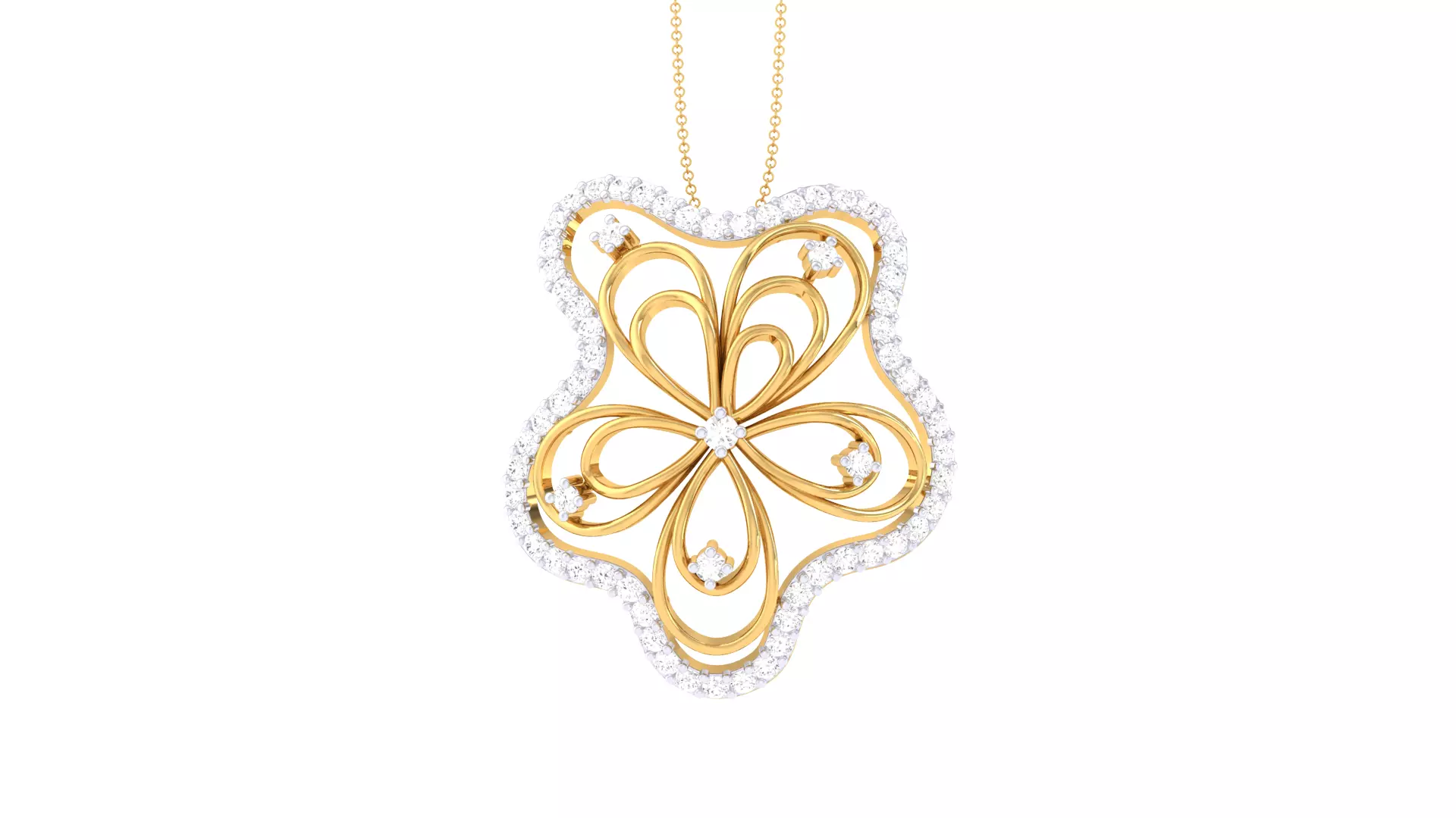 Women Pendant 3dm STL OBJ FBX Renders Details 3D print model_0