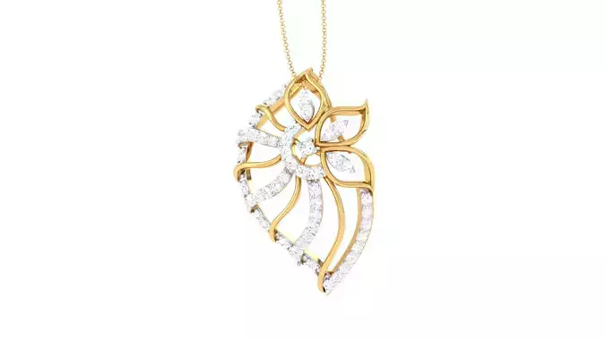 Women Pendant 3dm STL OBJ FBX Renders Details