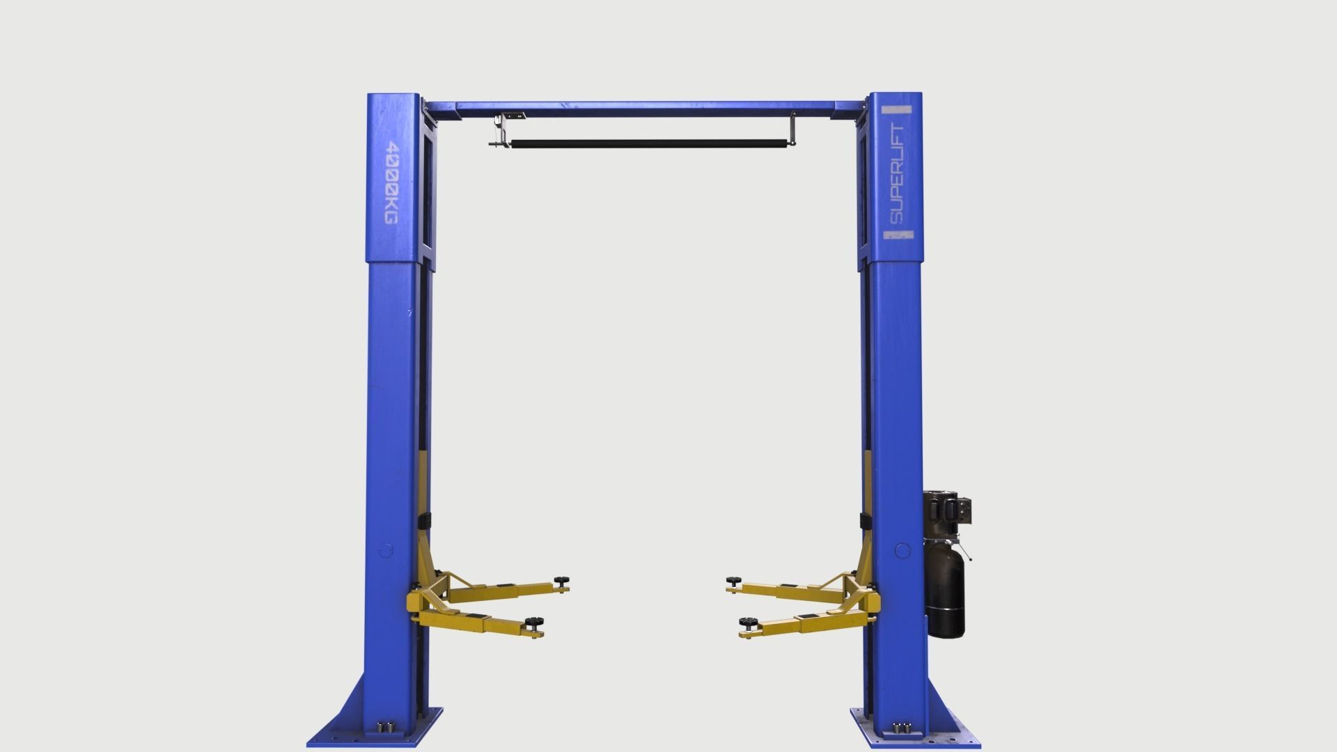 Car Lift Low-poly 3D model_1