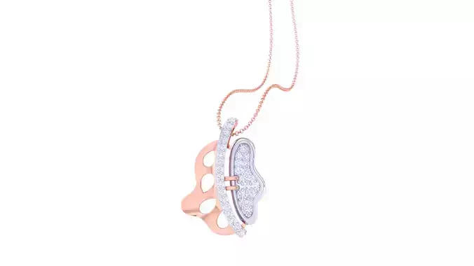 Women Pendant 3dm STL OBJ FBX Renders Details