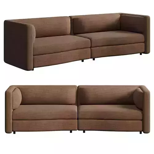 Virgule Half Sofa