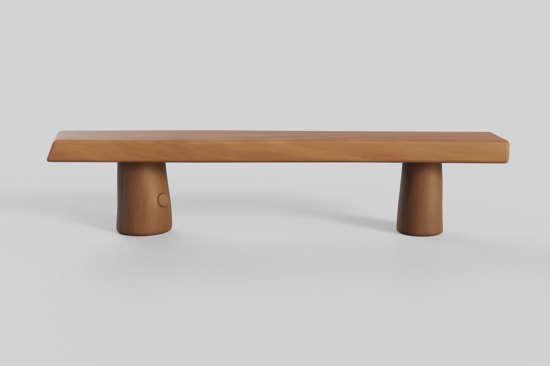 Cartoon Benches Collection Low-poly 3D model_31