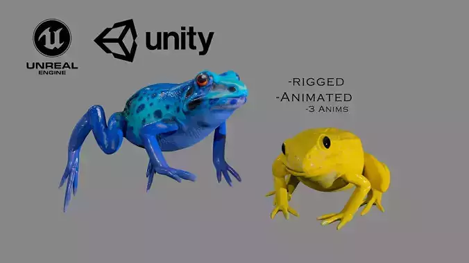 Frog - Dart Frog 2 Colors