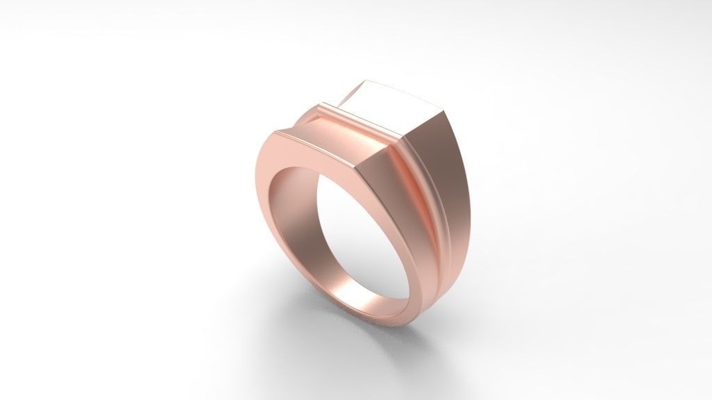  Signet Ring Special Model 3d Model 3D print model_8