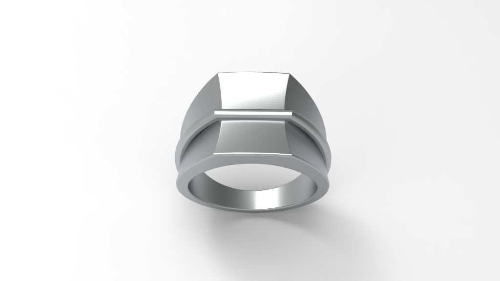  Signet Ring Special Model 3d Model 3D print model_5