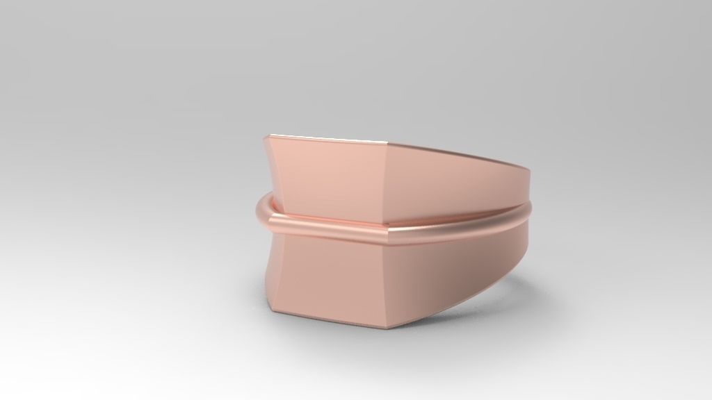  Signet Ring Special Model 3d Model 3D print model_4