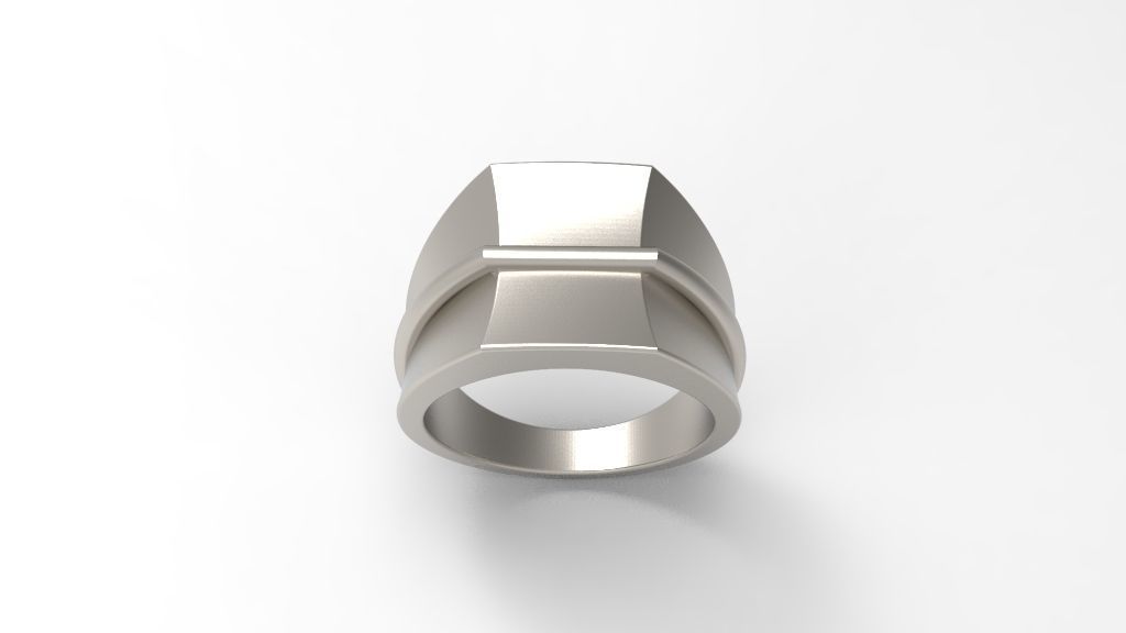  Signet Ring Special Model 3d Model 3D print model_7