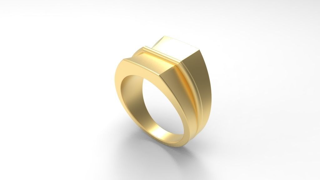  Signet Ring Special Model 3d Model 3D print model_2