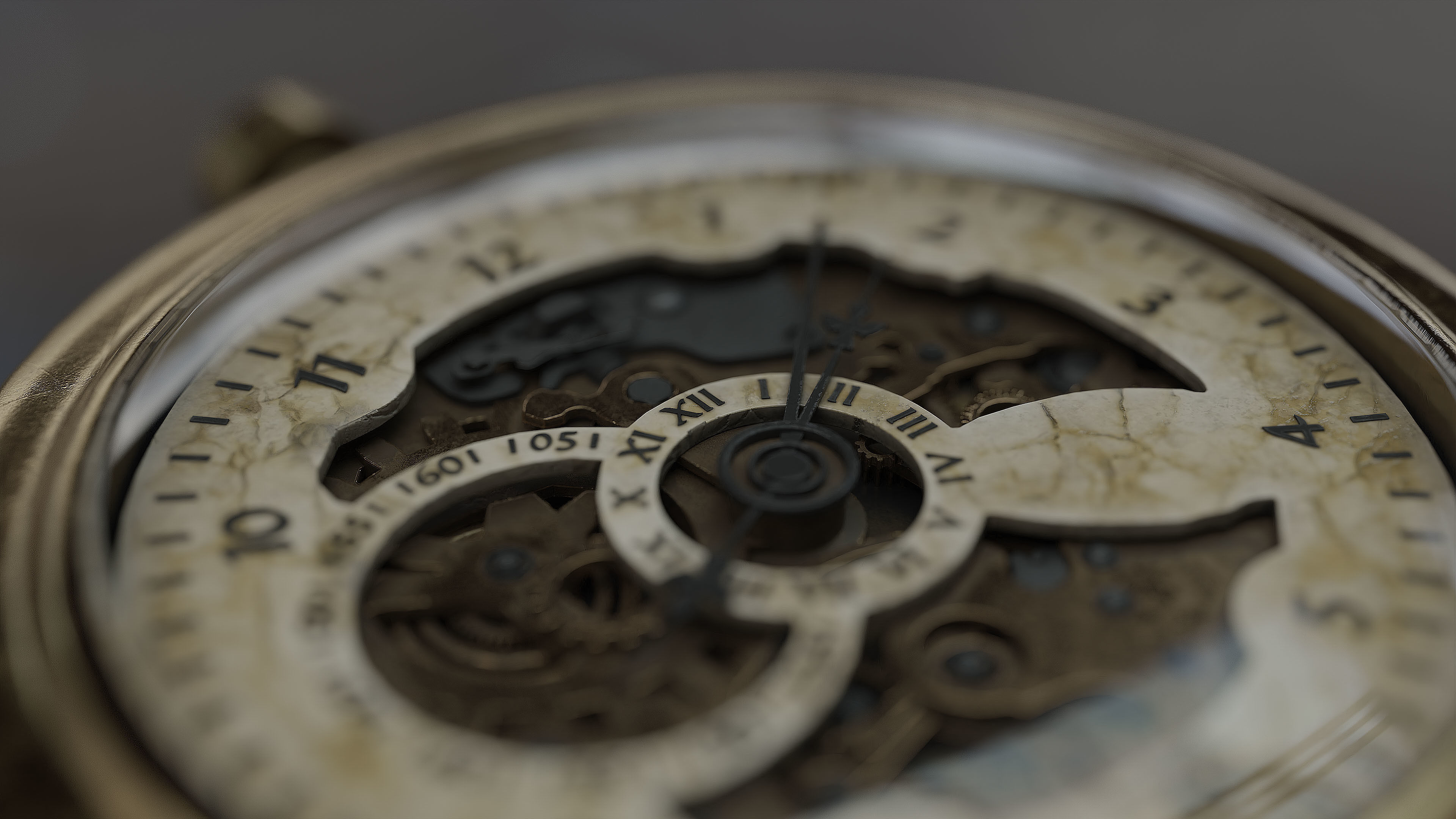 Old PocketWatch 3D model_8