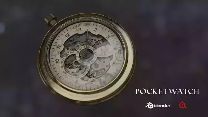 Old PocketWatch 3D model