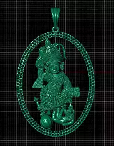 Hanuman Pendant