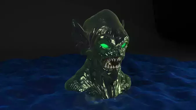 sea creature head