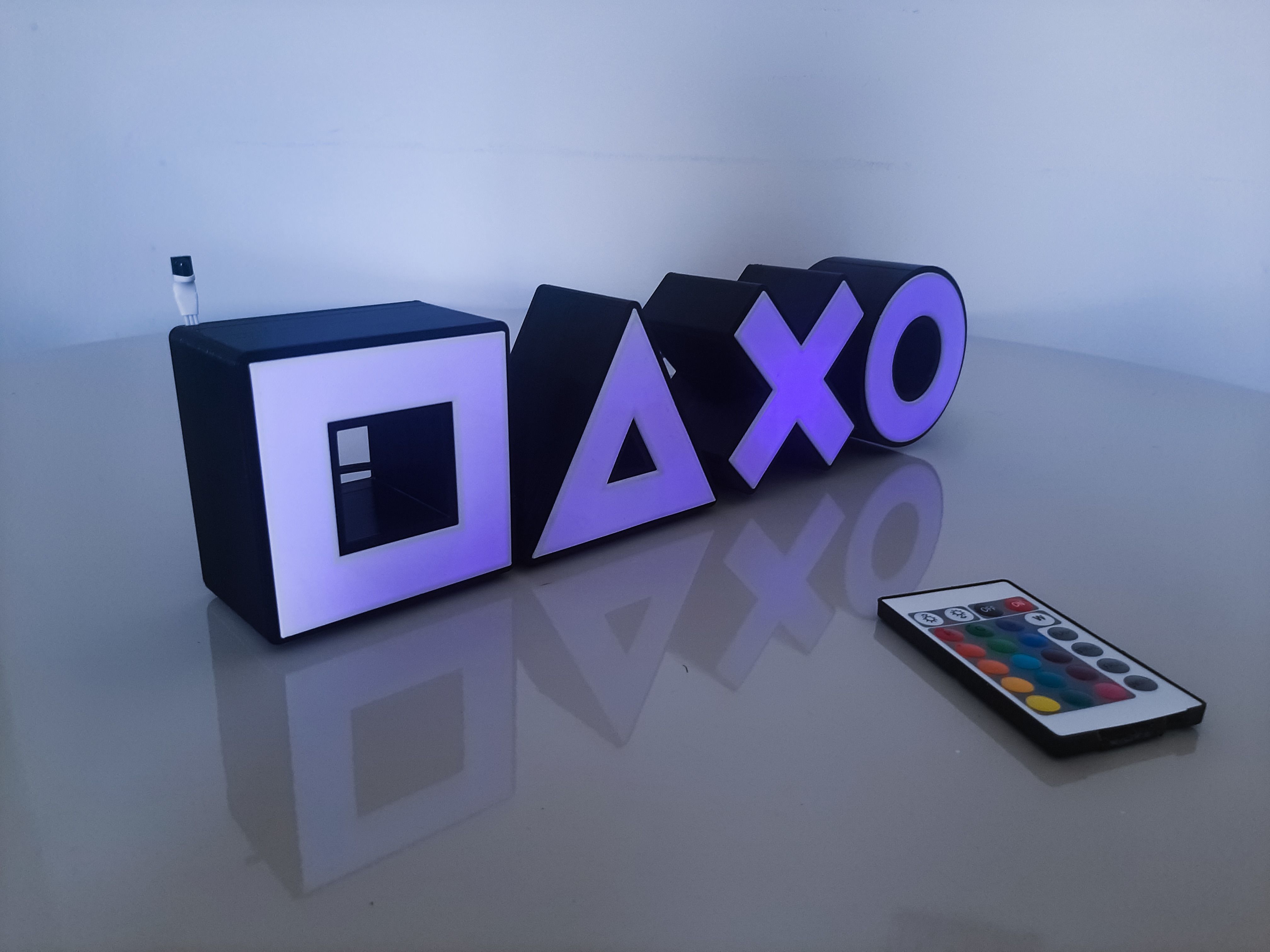 Playstation Icons Light Decorative Game 3D print model_2