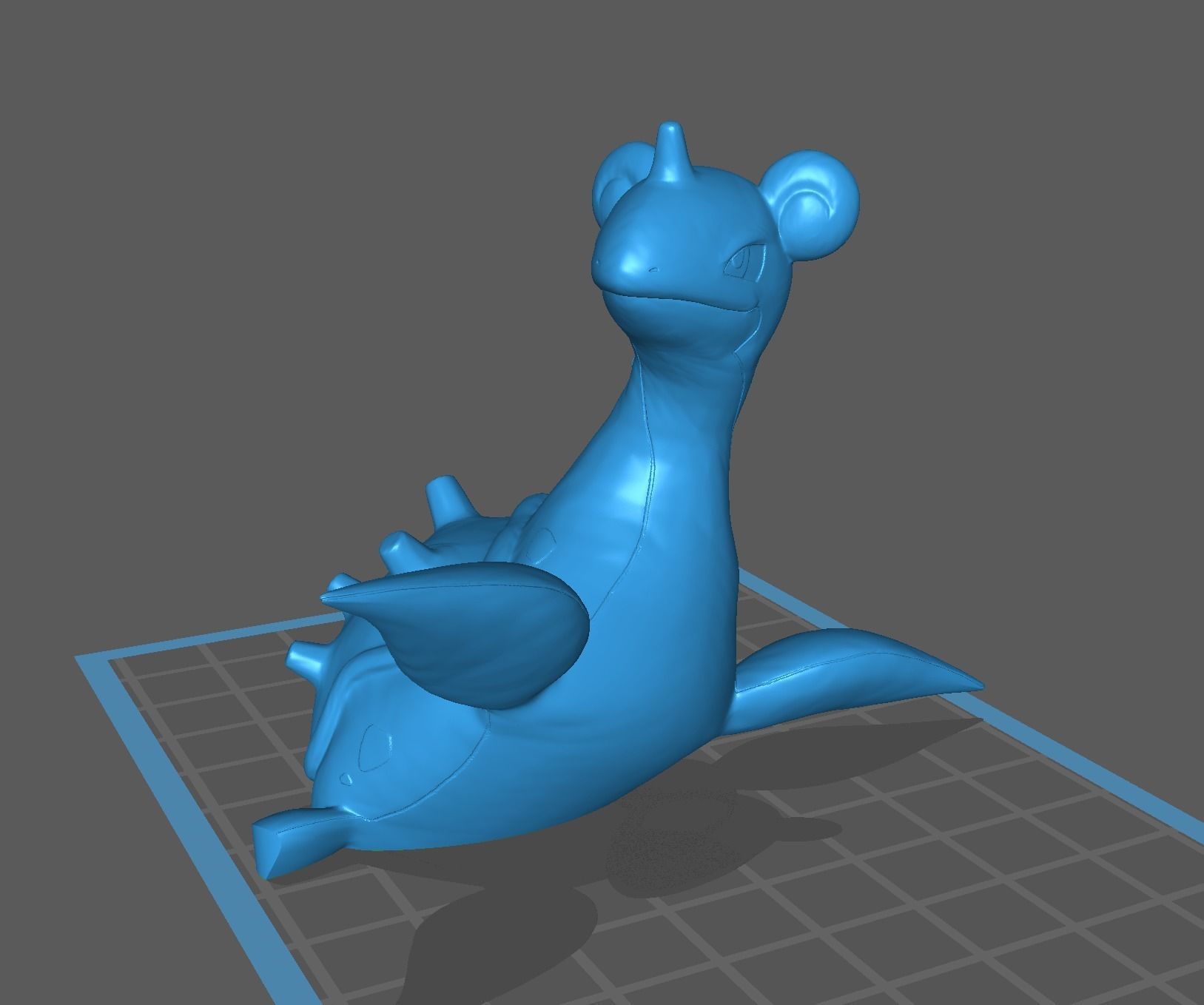 Lapras pokemon 3D print model 3D print model_14