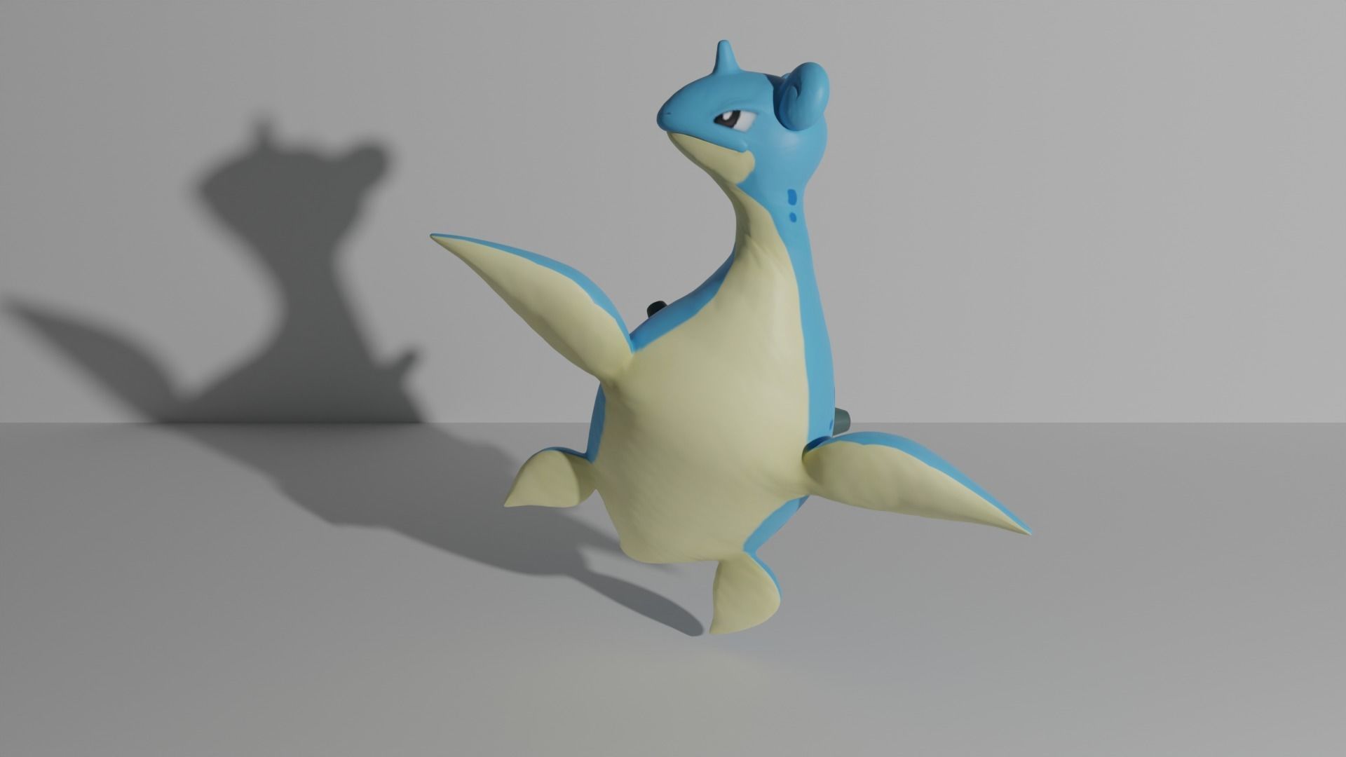 Lapras pokemon 3D print model 3D print model_5