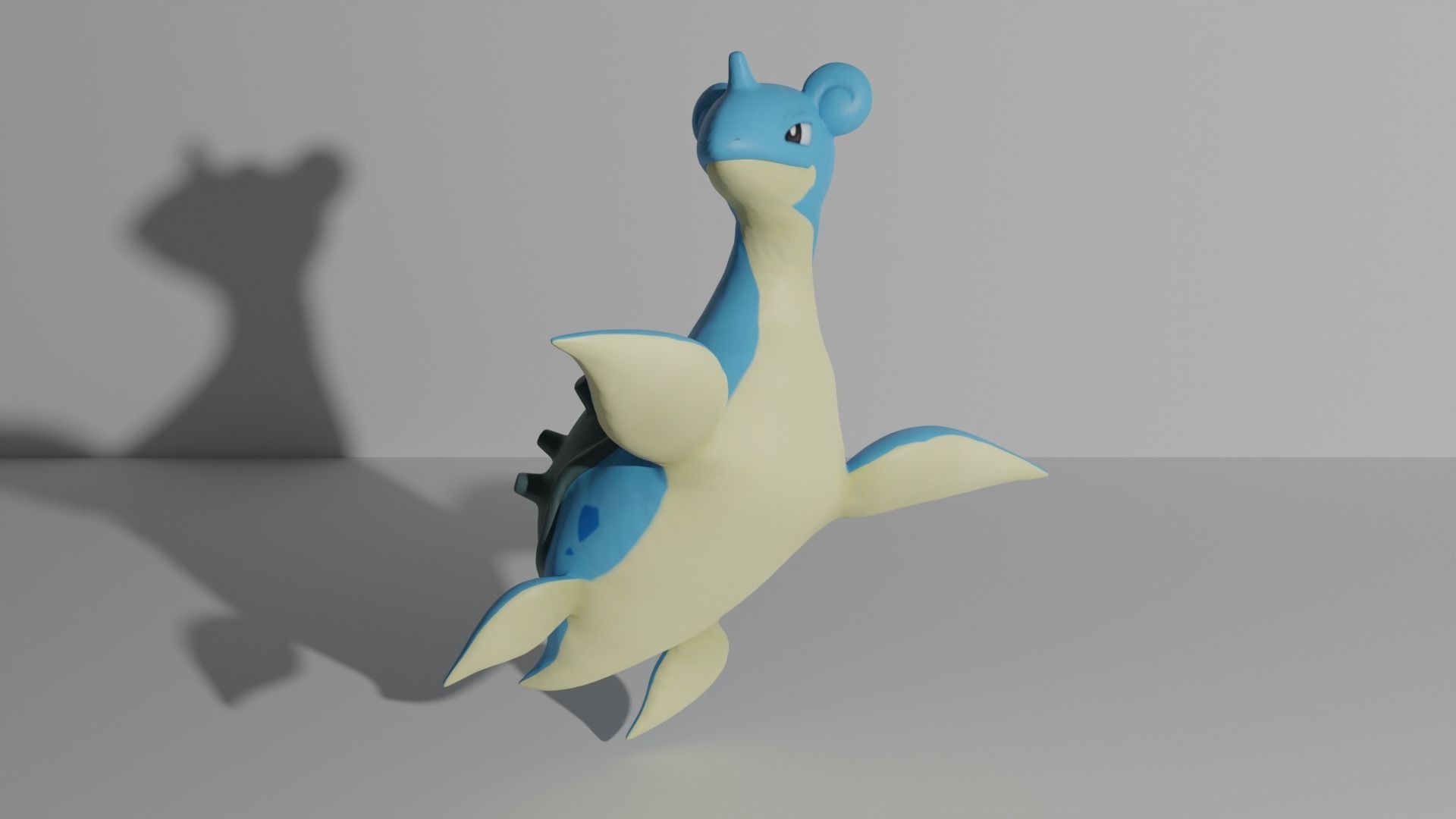 Lapras pokemon 3D print model 3D print model_6