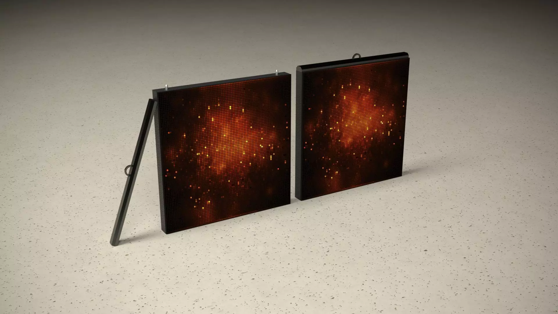 Led Screen Panel  3D model_0