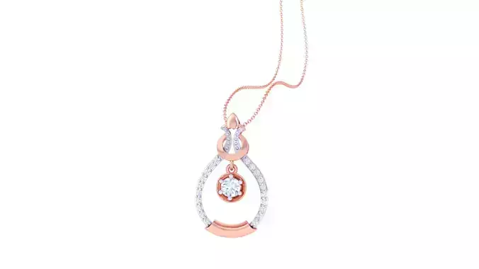 Women Pendant 3dm STL OBJ FBX Renders Details