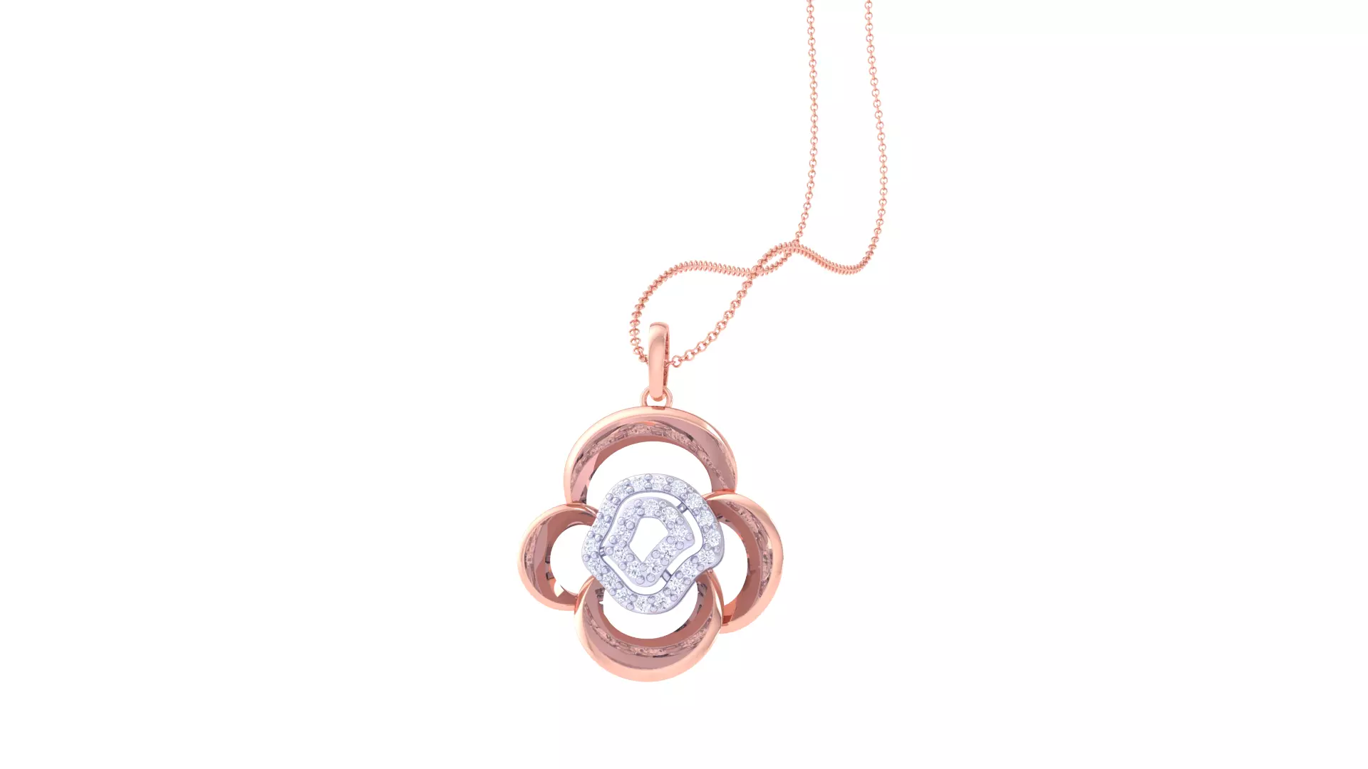 Women Pendant 3dm STL OBJ FBX Renders Details 3D print model_0