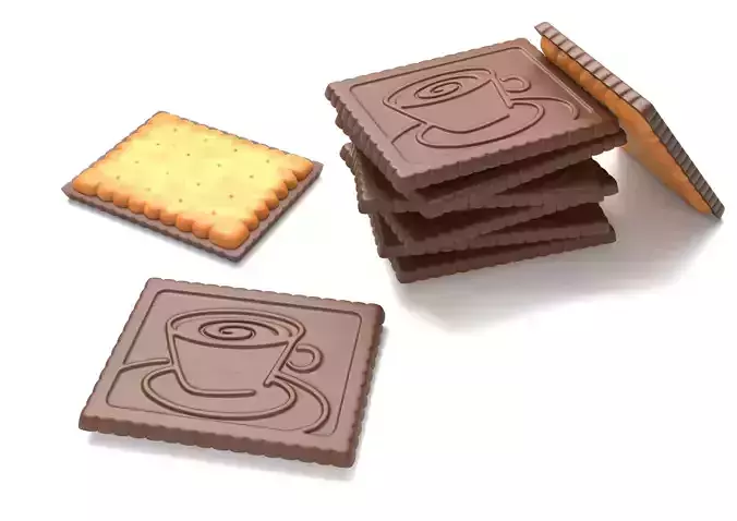 Butter Biscuit with Chocolate