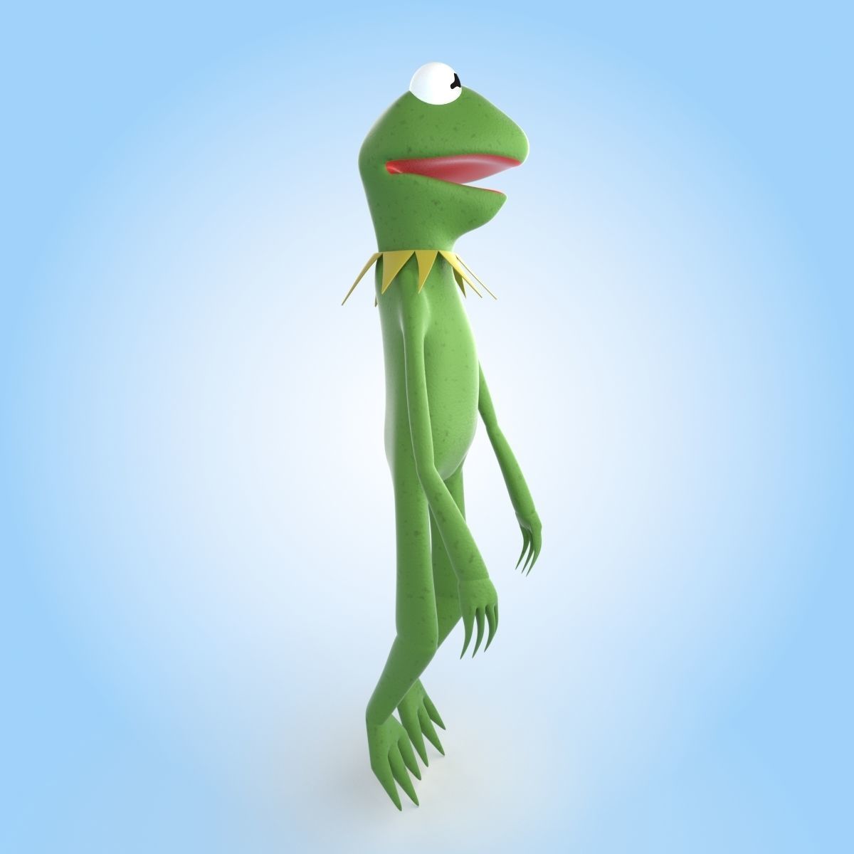 Kermit The Frog 3D model_1