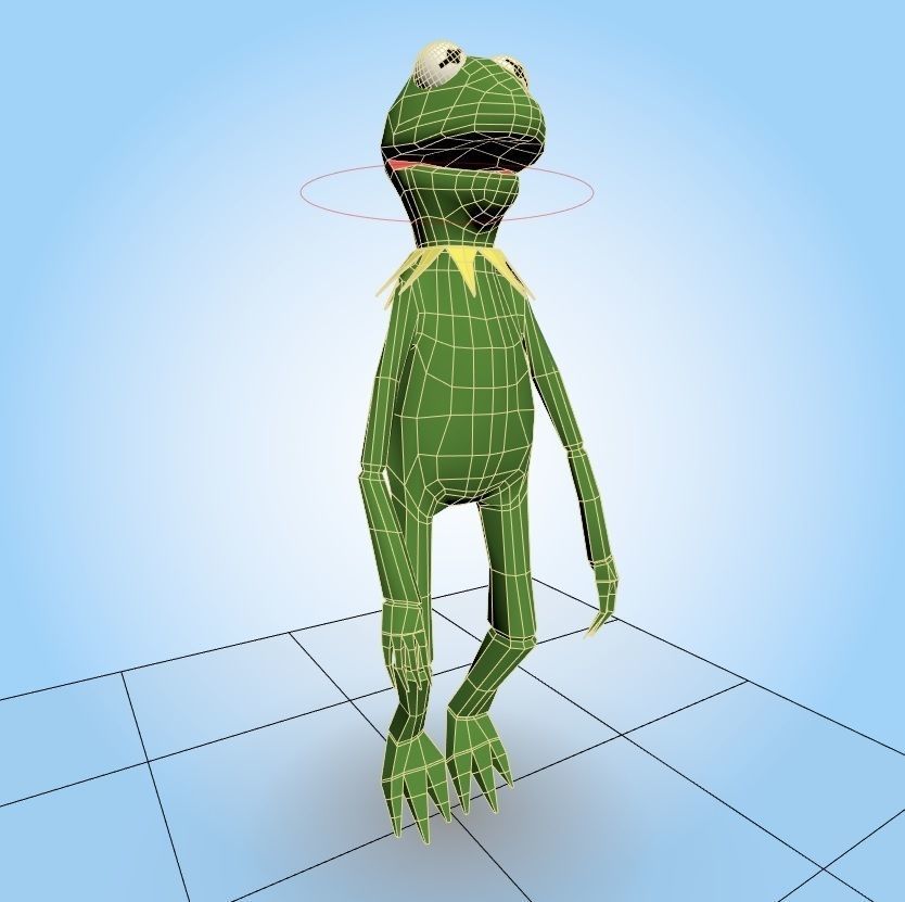 Kermit The Frog 3D model_6