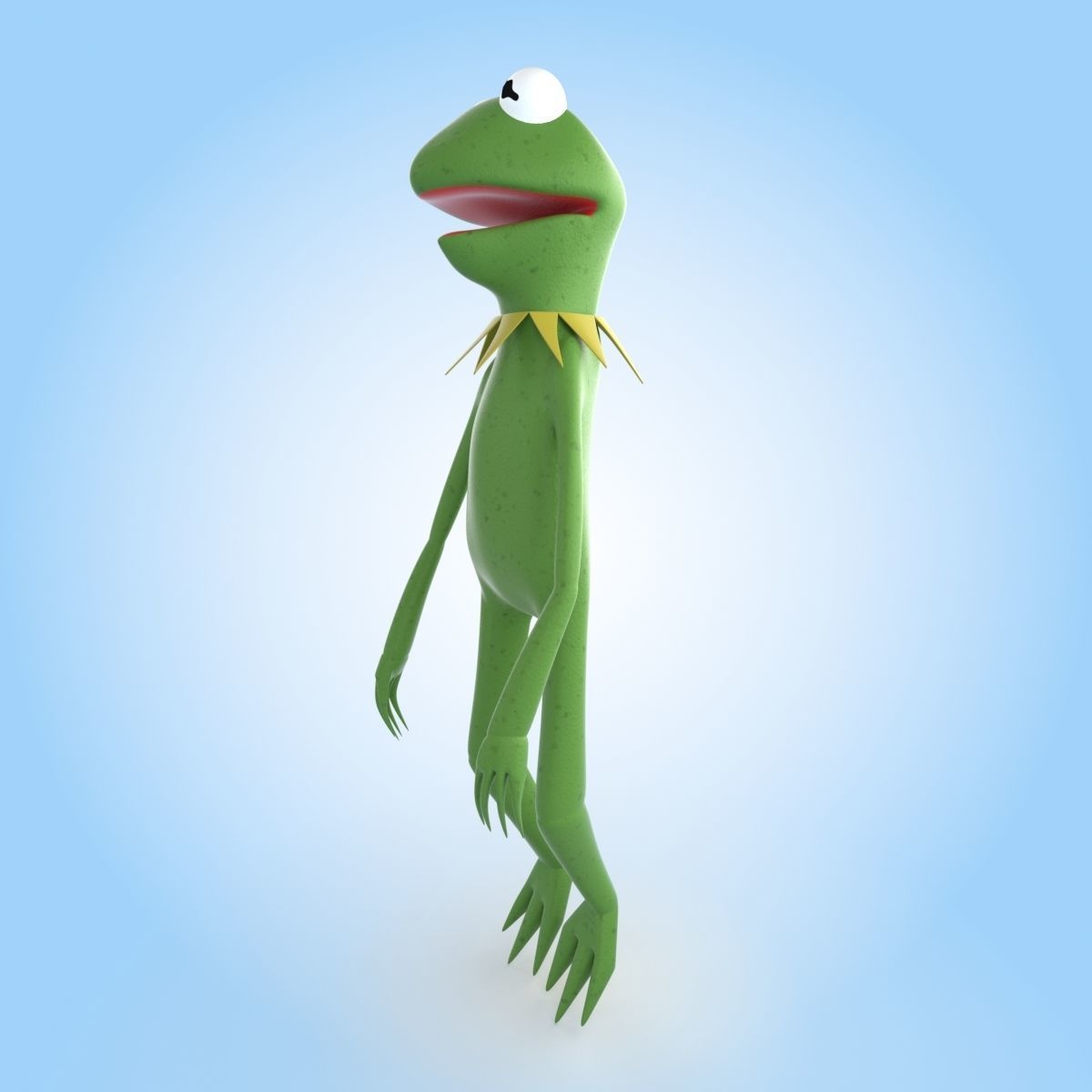 Kermit The Frog 3D model_3