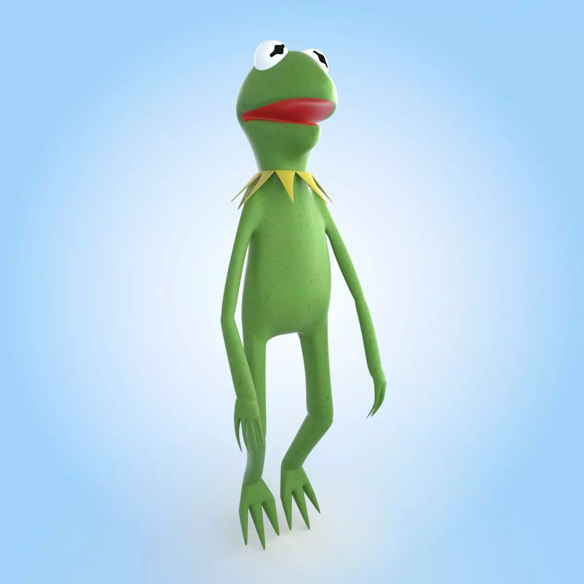 Kermit The Frog 3D model_0