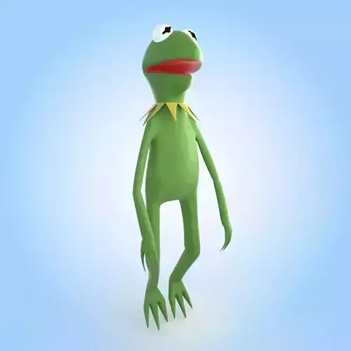 Kermit The Frog 3D model