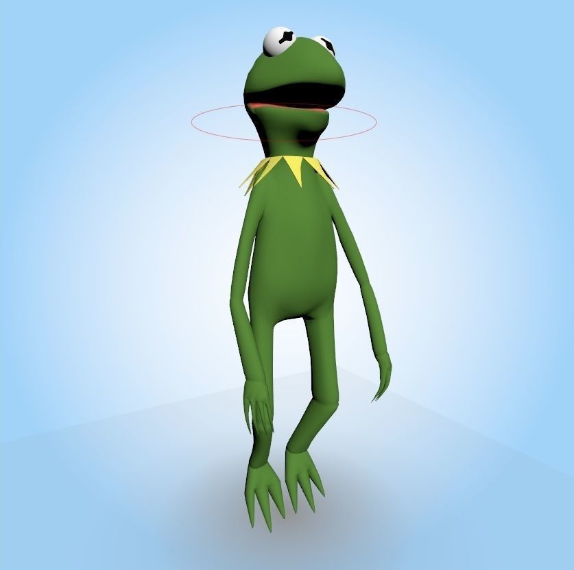 Kermit The Frog 3D model_5