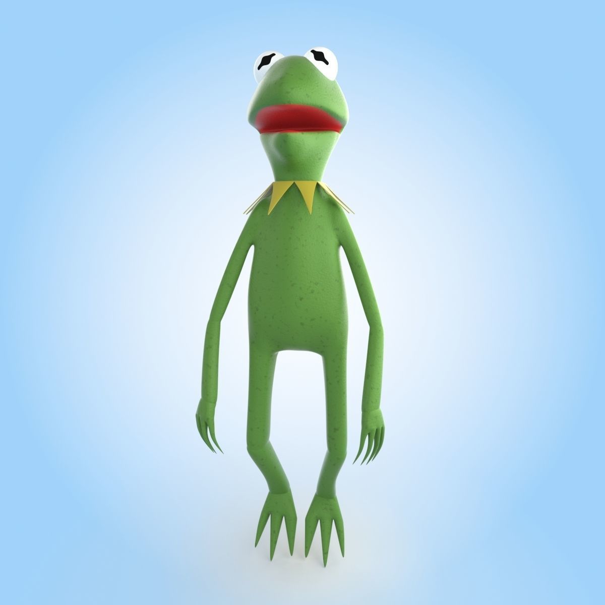 Kermit The Frog 3D model_4