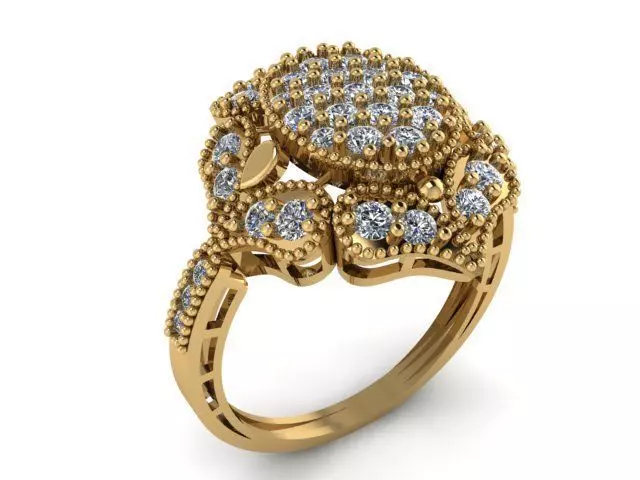 Rings  3D print model_0