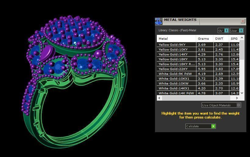 Rings  3D print model_6