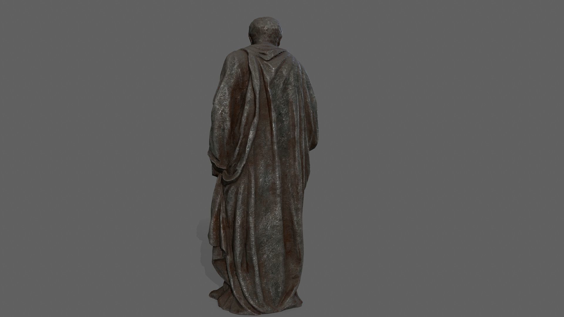 Old Man 2 Low-poly 3D model_4