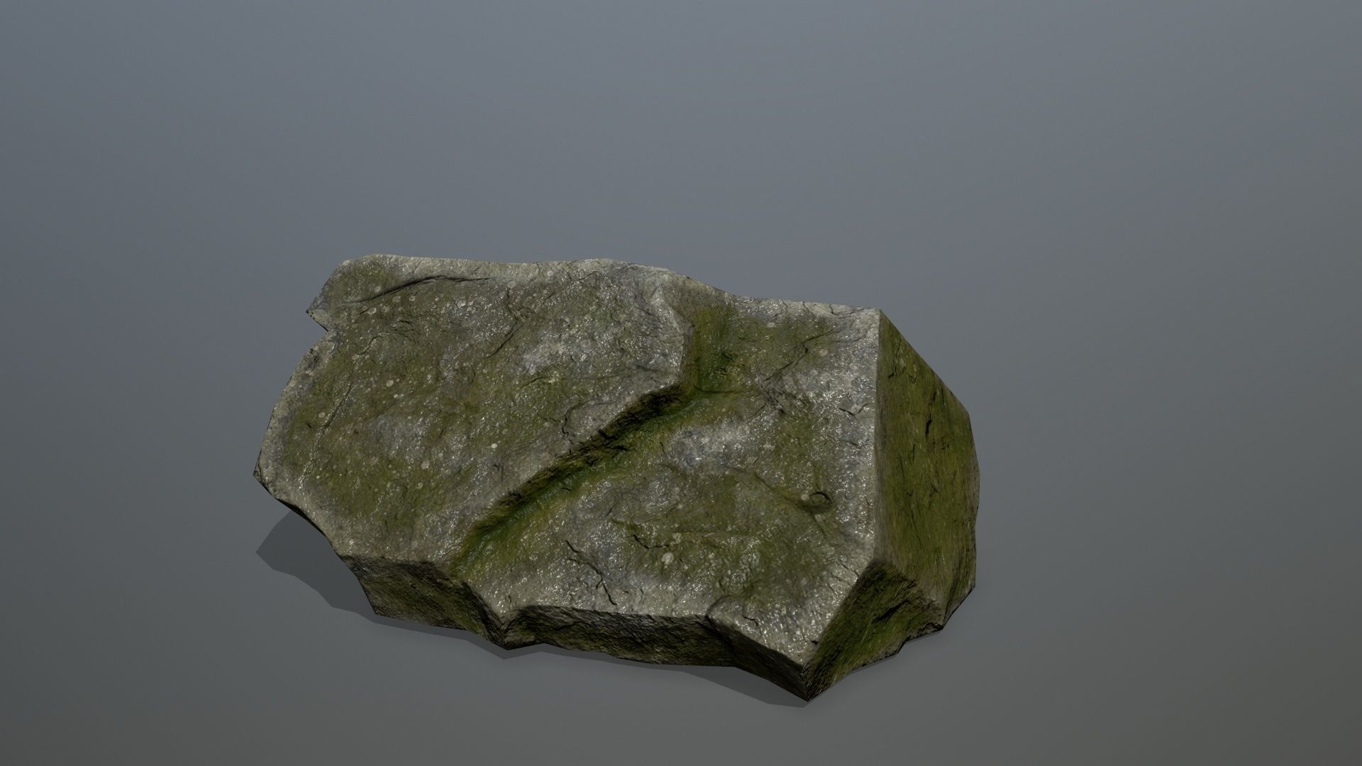 Rock Set 17 Low-poly 3D model_11