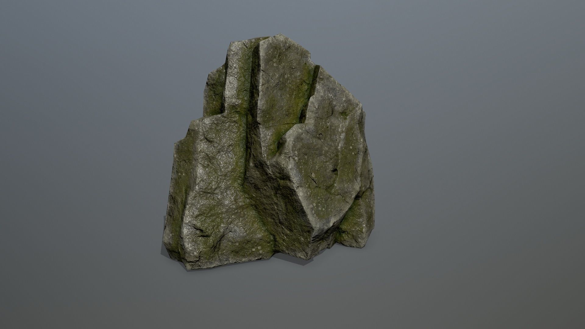 Rock Set 17 Low-poly 3D model_10