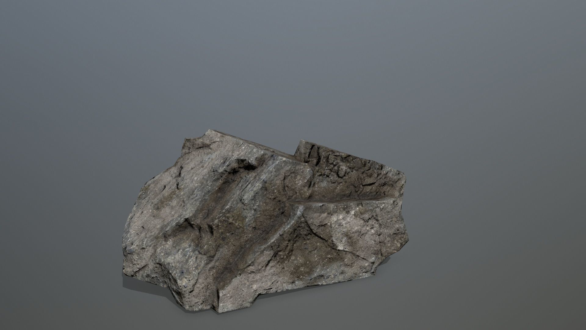 Rock Set 18 Low-poly 3D model_14