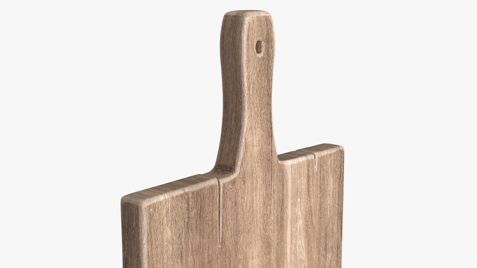 Chopping Board Low-poly 3D model_14