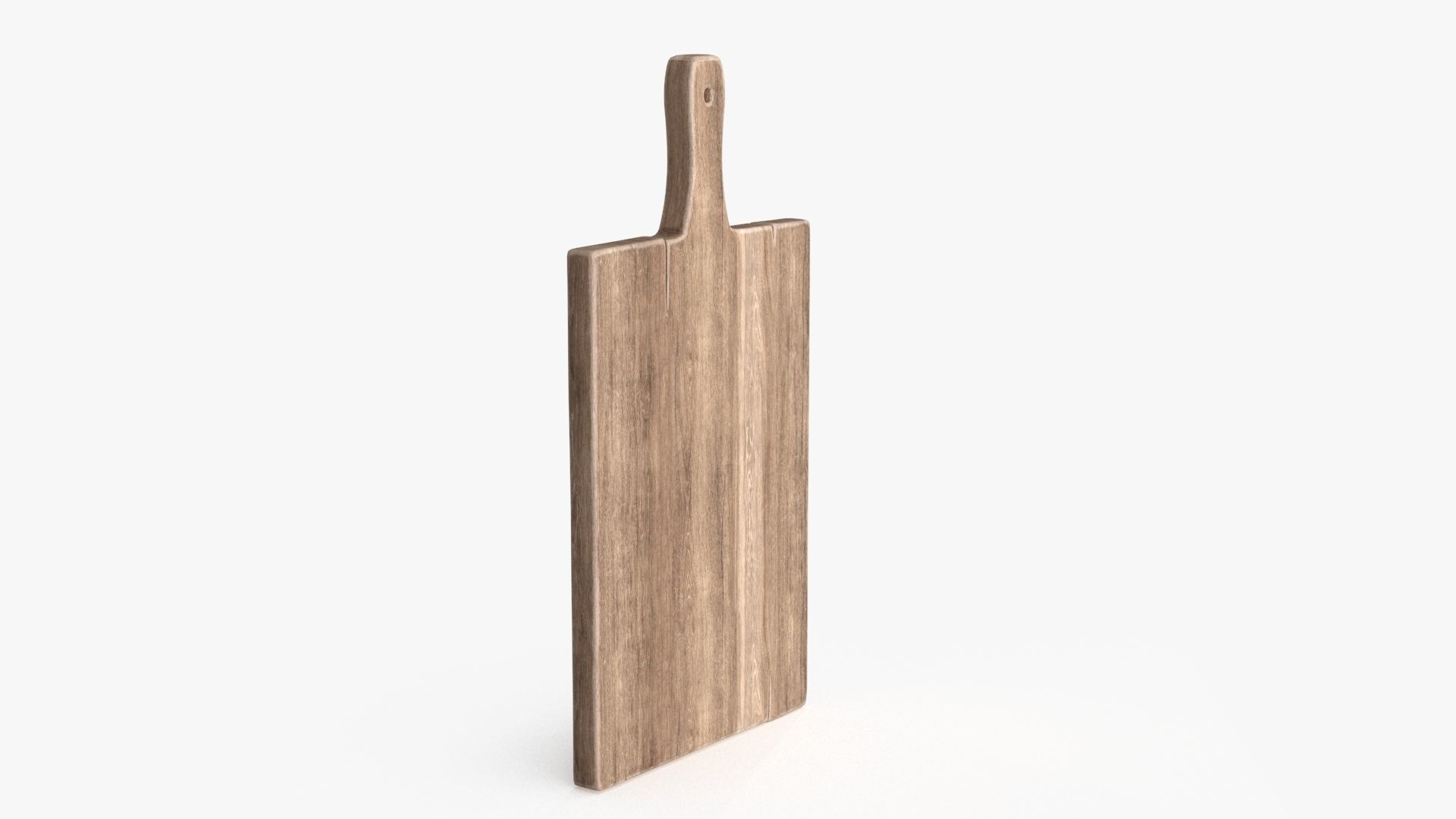 Chopping Board Low-poly 3D model_4