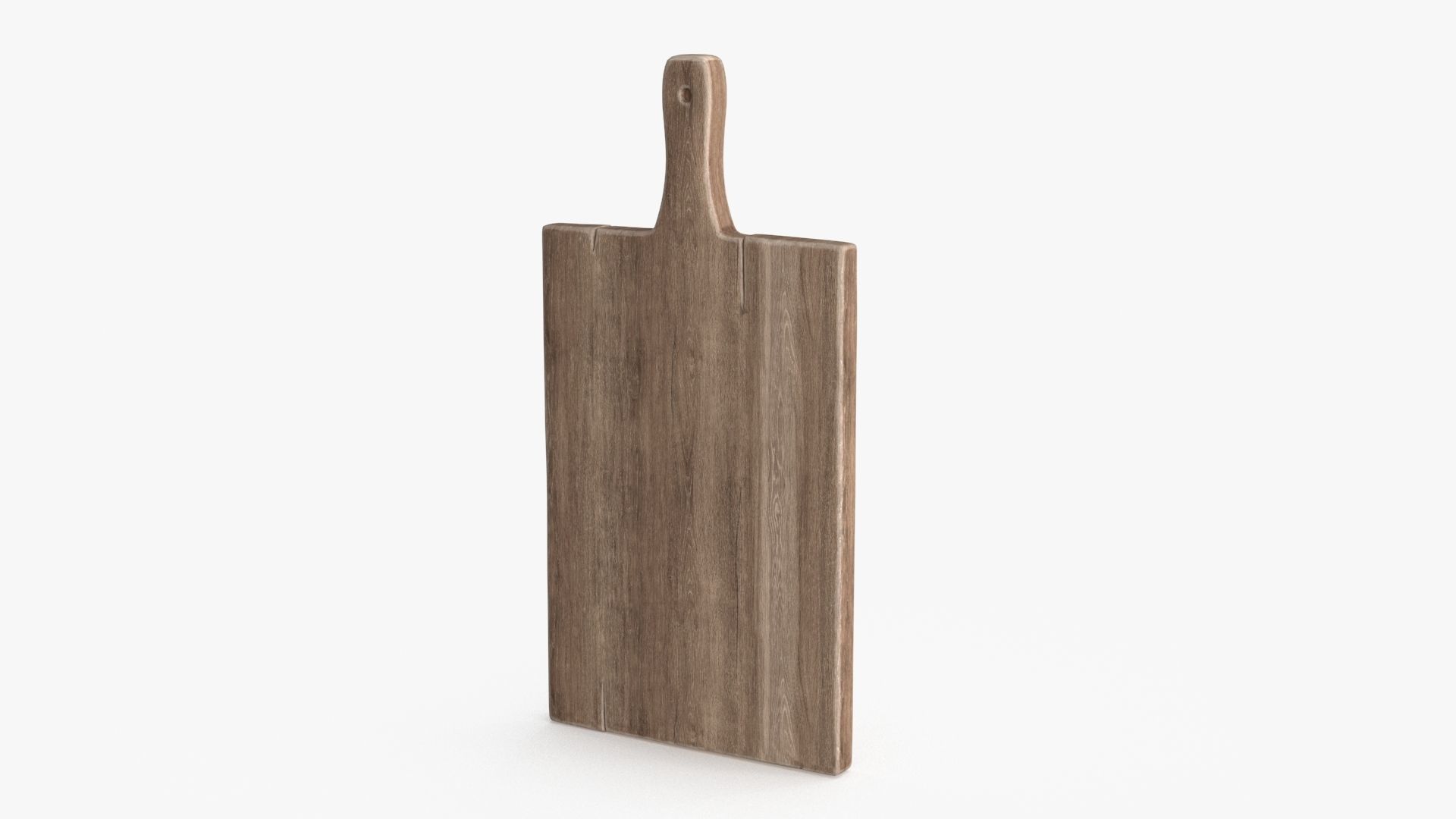 Chopping Board Low-poly 3D model_7