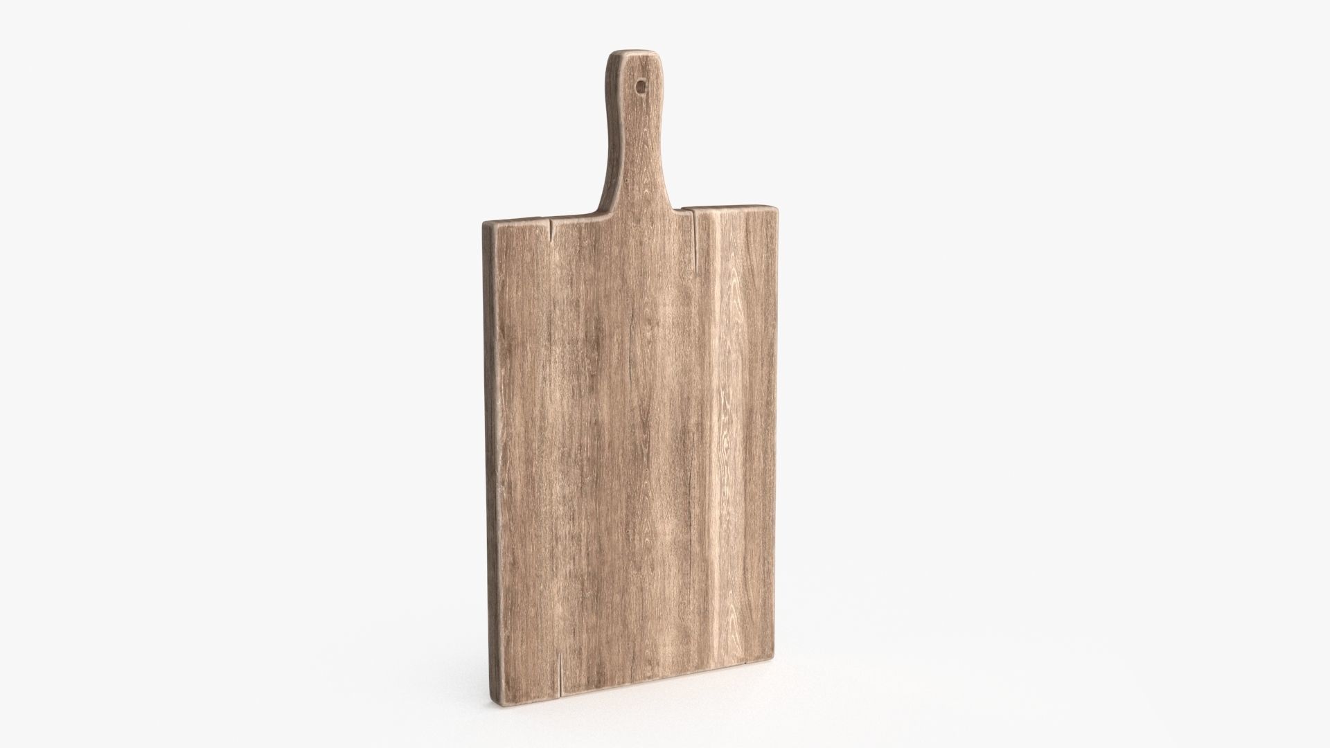 Chopping Board Low-poly 3D model_9