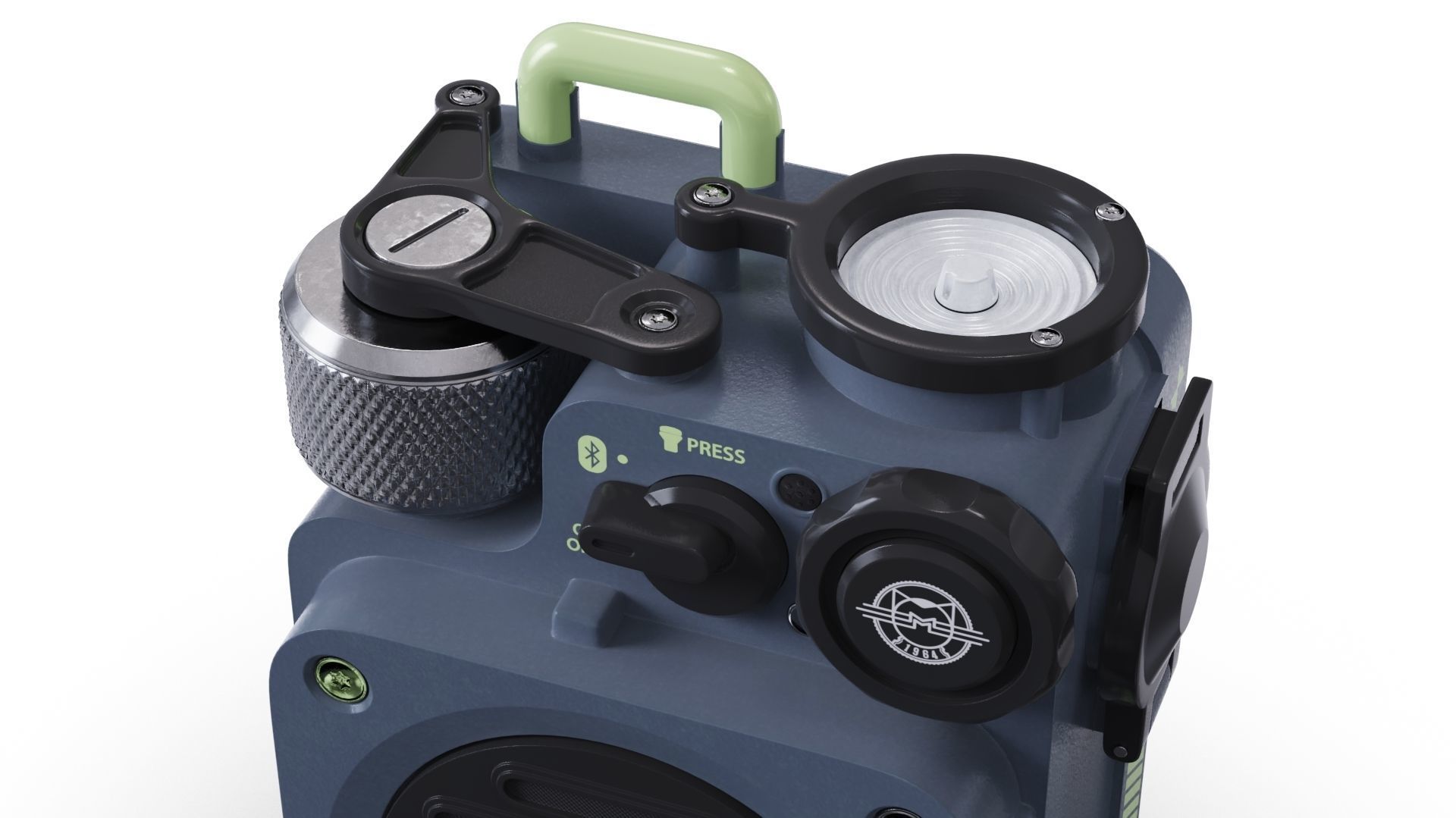 Muzen Wild Mini Bluetooth portable speaker 3D model_5