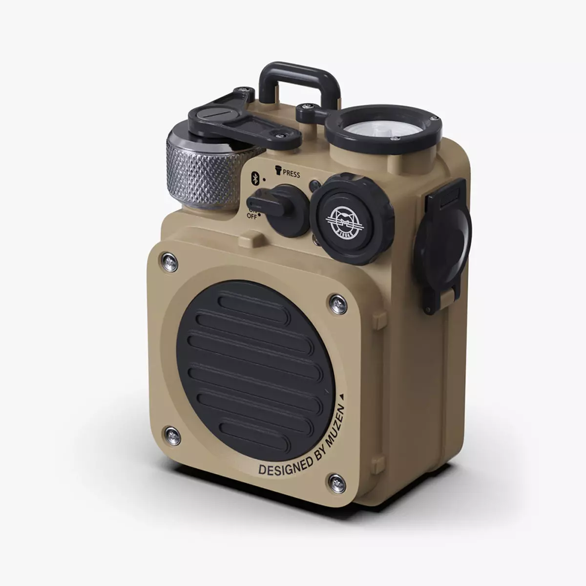 Muzen Wild Mini Bluetooth portable speaker 3D model_0