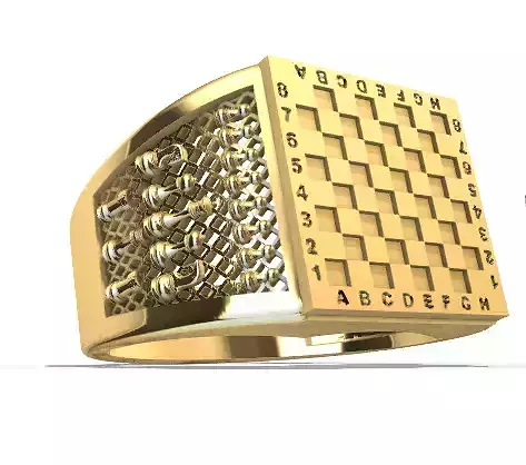 Chess Ajedrez Man Ring stl