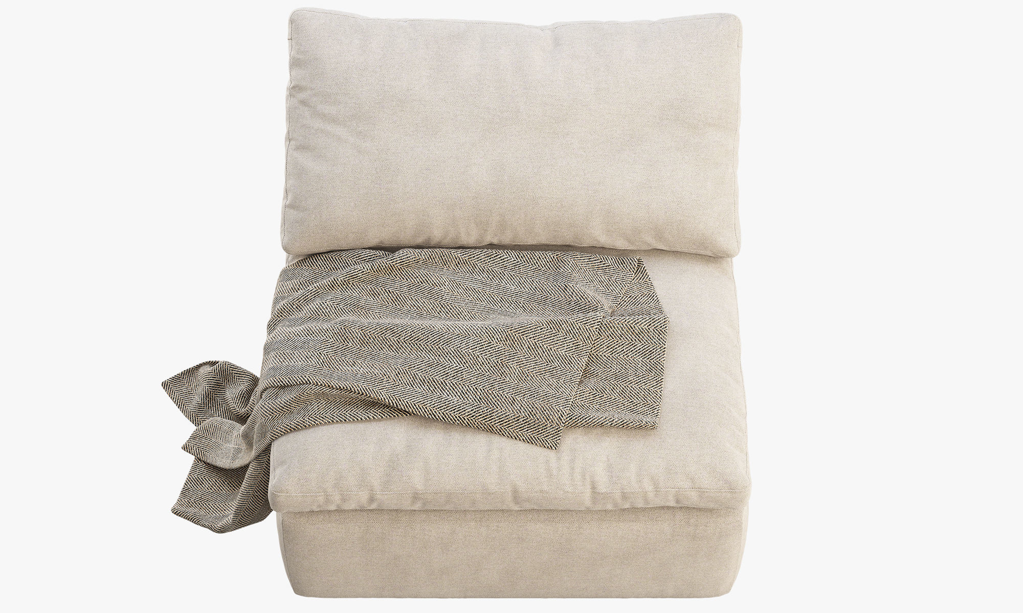 Joybird Bryant Armless Chair 3D model_7