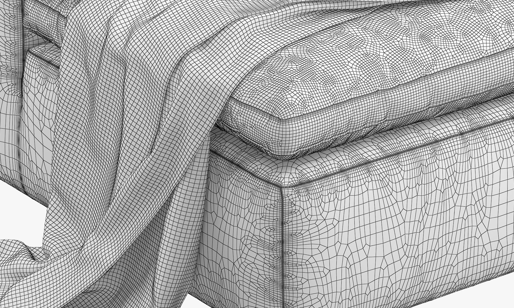 Joybird Bryant Armless Chair 3D model_14