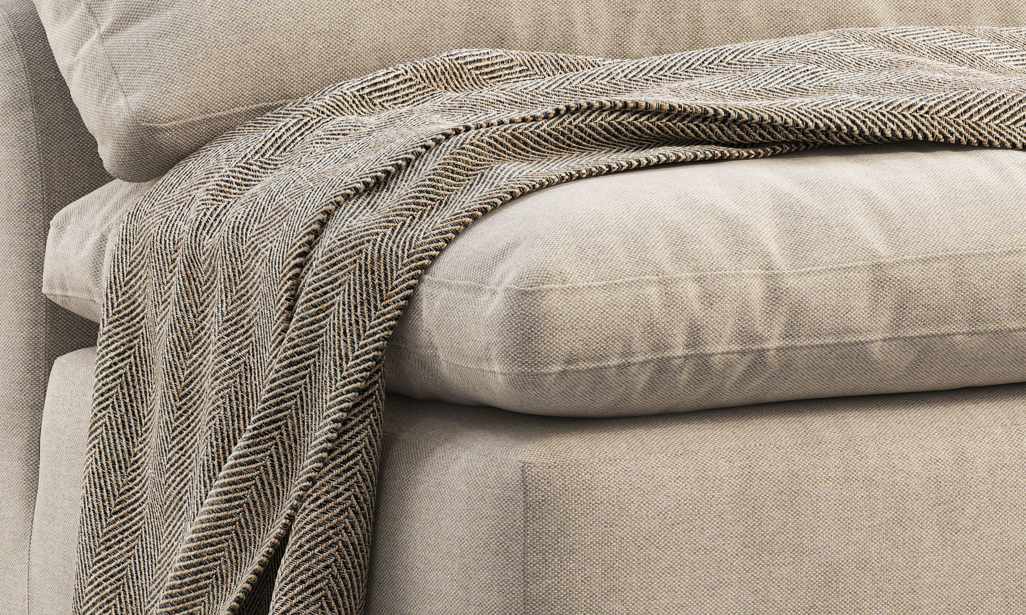 Joybird Bryant Armless Chair 3D model_4